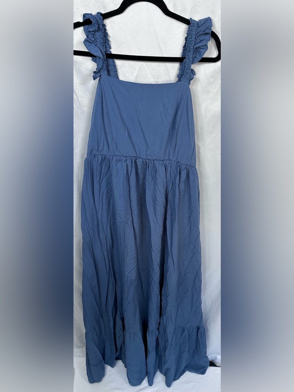 Torrid Ruffle Strap Tiered Maxi Dress Size 1